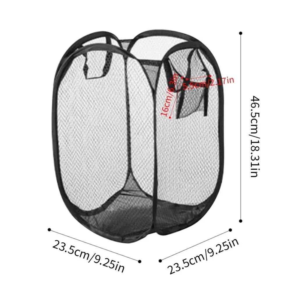 Collapsible Mesh Pop-Up Laundry Hamper - P12 Hub Europe
