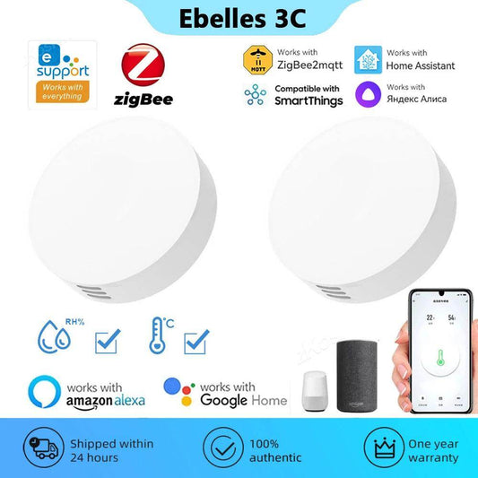 Temperatura Humidity Sensor Works with Alexa - P12 Hub Europe