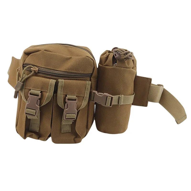 Waterproof Nylon Fanny Pack Men  Tactical Military Army Waist Bag Hiking Outdoor Camping Shoulder Bum Belt Bum Sport Chest Bags