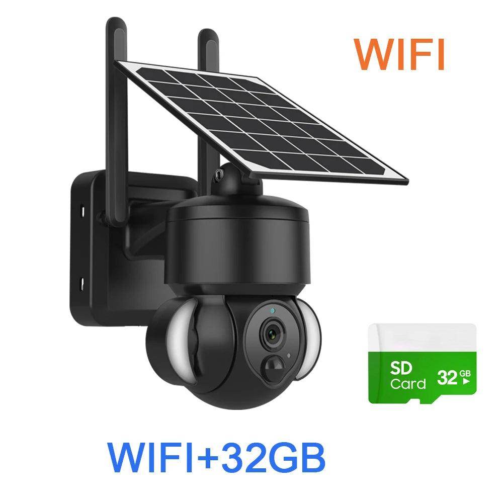 Outdoor Camera 4G Solar Wireless PTZ - P12 Hub Europe