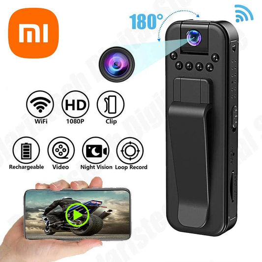 Mini Camera Xiaomi 1080P WiFi Portable DVR, IR Night Vision - P12 Hub Europe