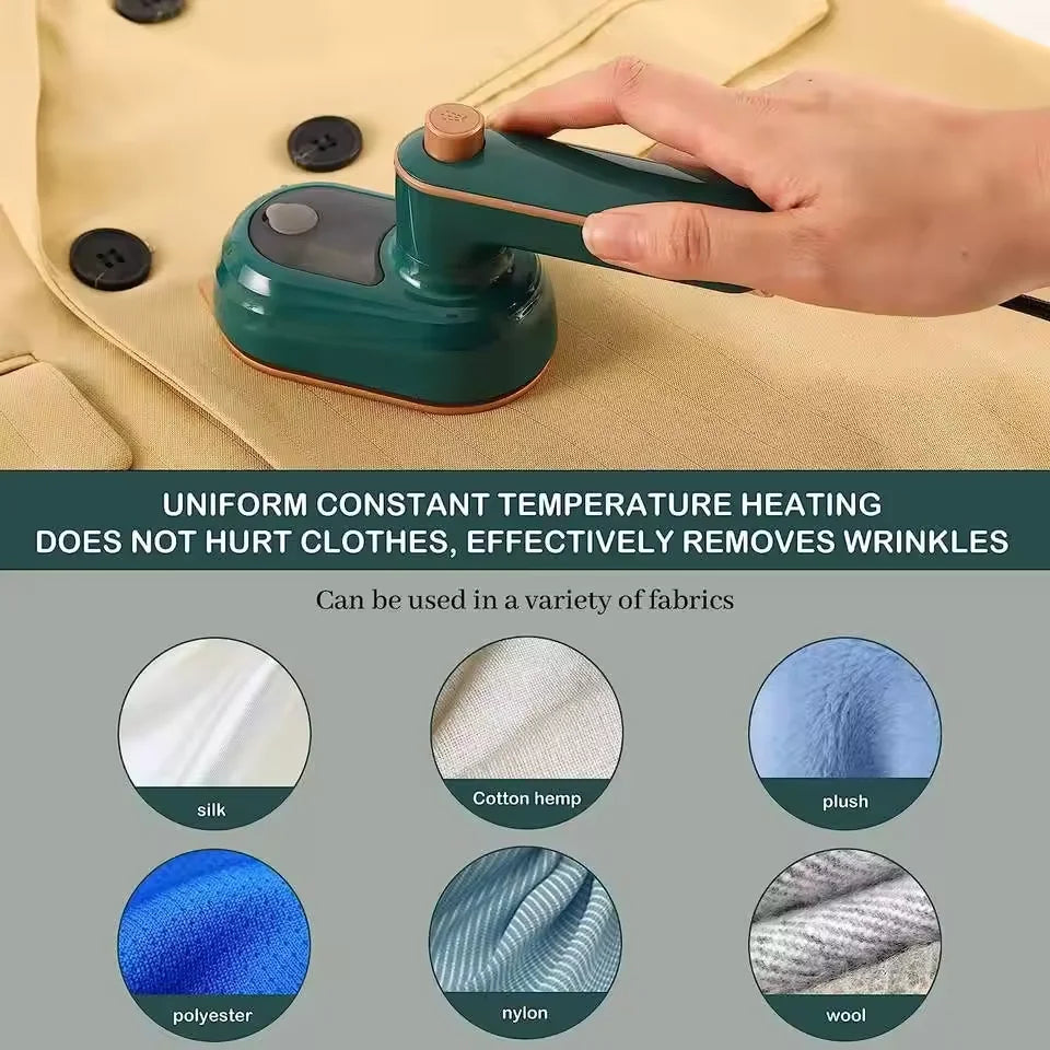 Portable handheld folding clothes Steam engine Mini quick heating portable steam ironing machine with water tank