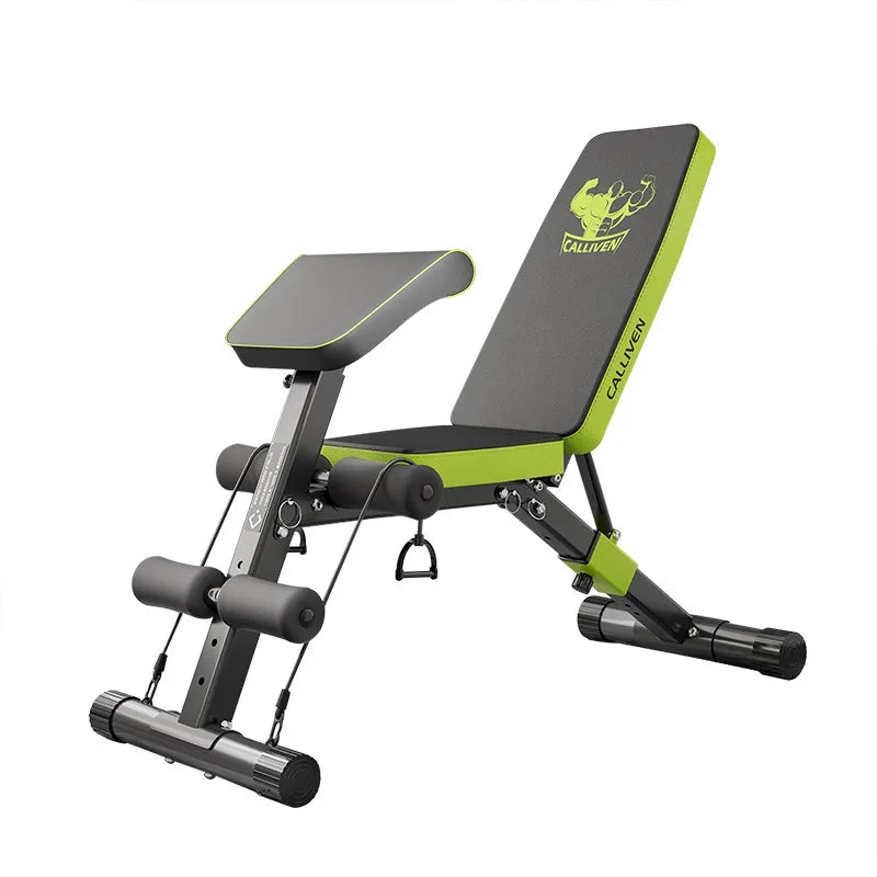 Multifunctional Fitness Chair Dumbbell Stool Bench Stool Household Sit-ups Assistive Fitness Equipment Folding Priest Stool