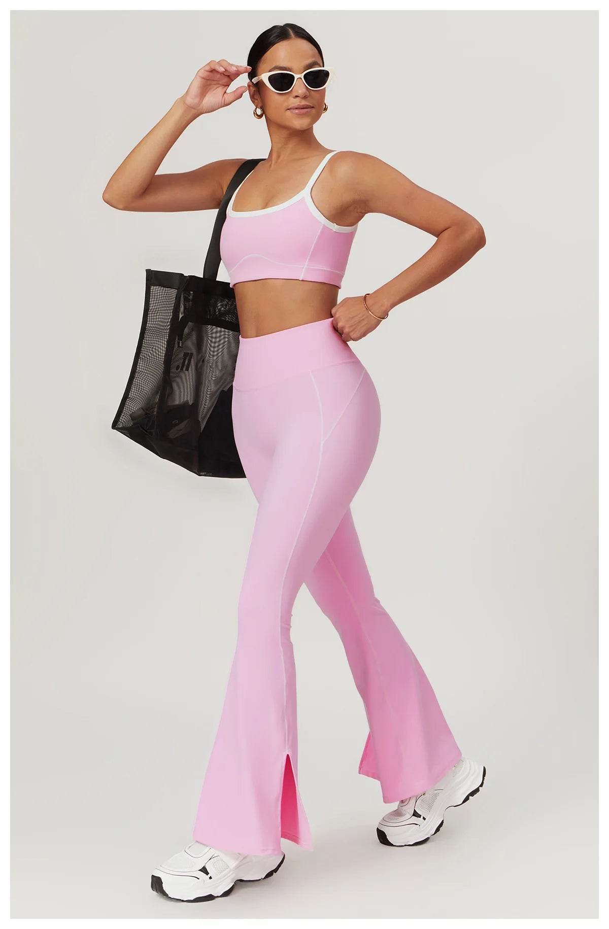 Women's High Waist Flare Set - P12 Hub Europe