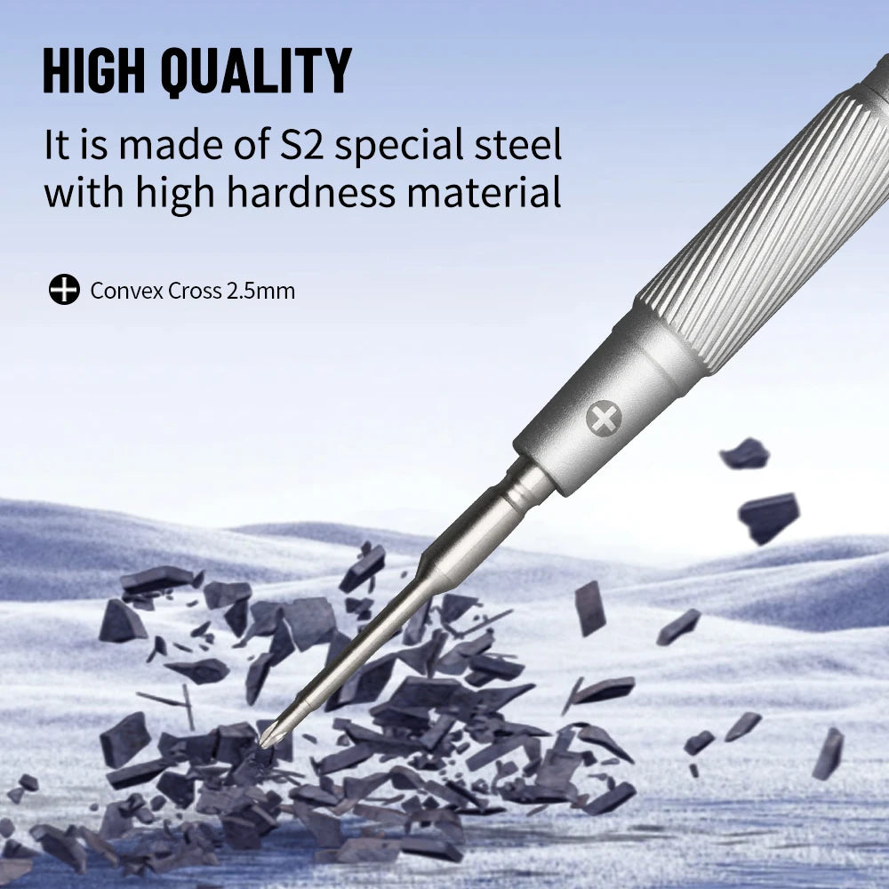 2UUL Precise Screwdriver Repair Bolt Driver Kit For IPHONE Android Phone Tablet Watches Battery LCD Screen Dismantling Tools Set