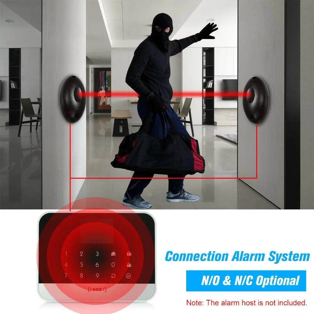 Infrared Safety 20M Photocells | Window Gate Garage Security - P12 Hub Europe