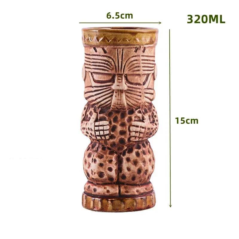 60 Types Ceramic Hawaii Tiki Mugs Creative Cocktail Glasses Beer Glass Martini Glasses Wine Glass Funny Cup Gift for Men - P12 Hub Europe