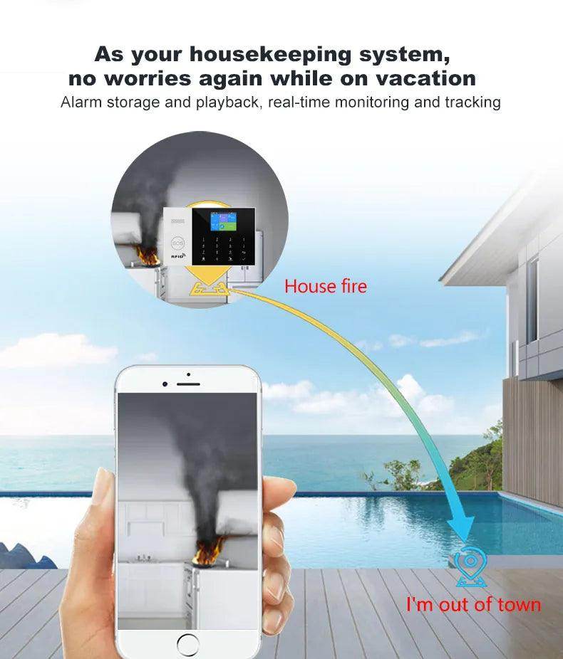 Alarm Smart Yaosheng PG105 WiFi GSM - P12 Hub Europe