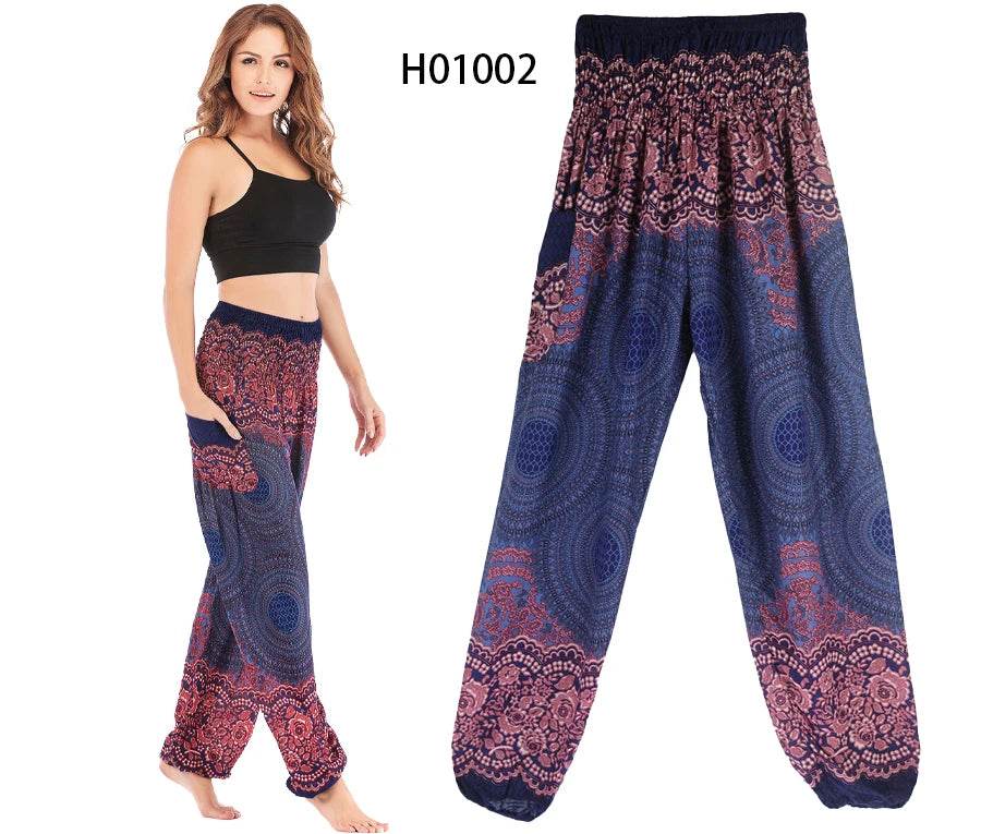 Boho Hippie Harem Yoga Pants - P12 Hub Europe