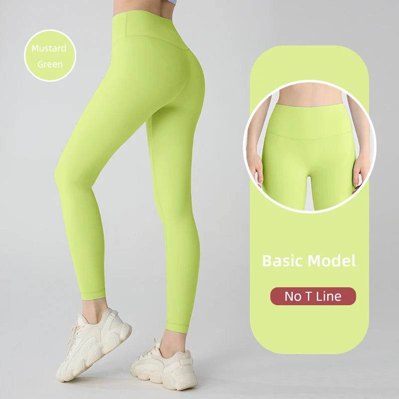 Women's Full-Length Yoga Leggings - P12 Hub Europe