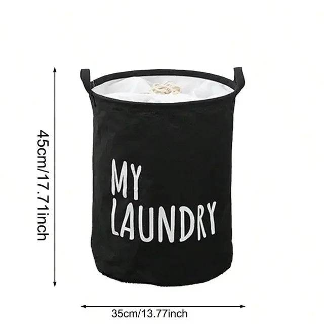Foldable Drawstring Laundry Basket - P12 Hub Europe