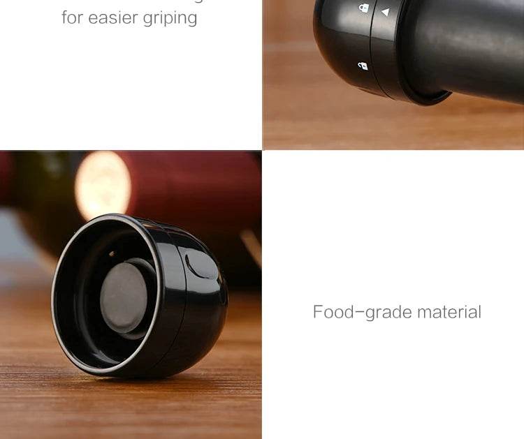 1/2Pcs Vacuum Red Wine Bottle Cap Stopper Silicone Sealed Champagne Bottle Stopper Reusable Retain Freshness Wine Plug Bar Tools - P12 Hub Europe