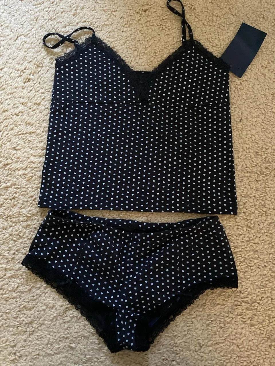 Sweet Strawberry Eyelet Shorts Set - P12 Hub Europe