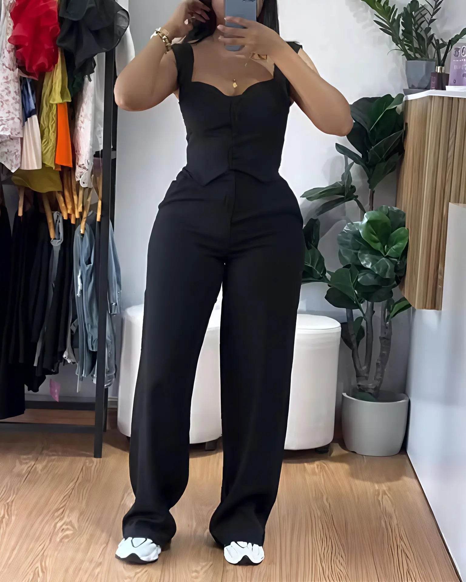 Chic Vest Trouser Set - P12 Hub Europe
