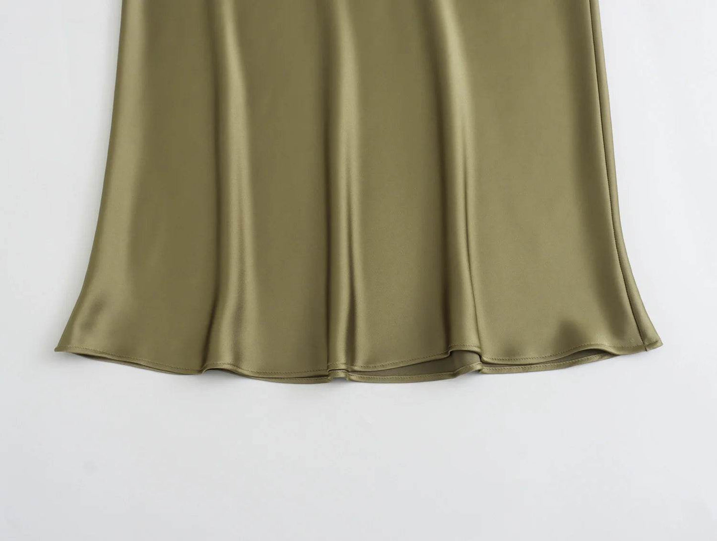 Women's Flowing Satin Midi - P12 Hub Europe