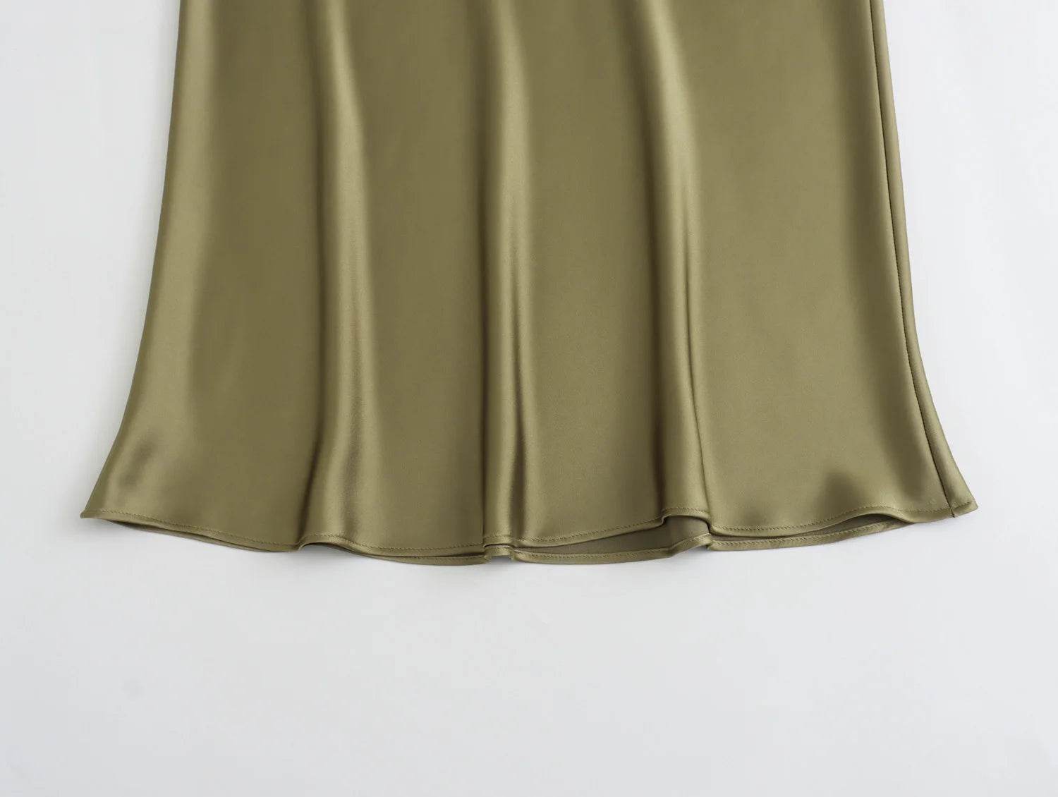 Women's Flowing Satin Midi - P12 Hub Europe