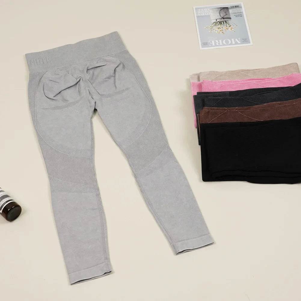 Seamless Scrunch Yoga Leggings - P12 Hub Europe