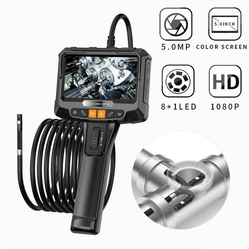 Endoscope 3.9mm 5" Rotating Dual Lens 1080P - P12 Hub Europe