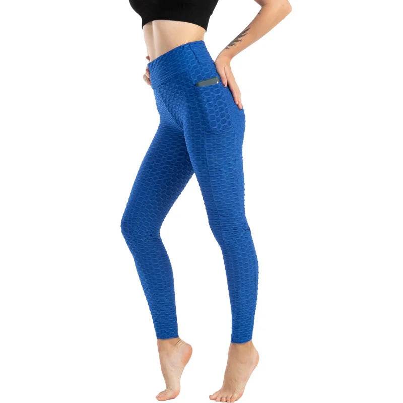 Women's Pocketed Bubble Leggings - P12 Hub Europe