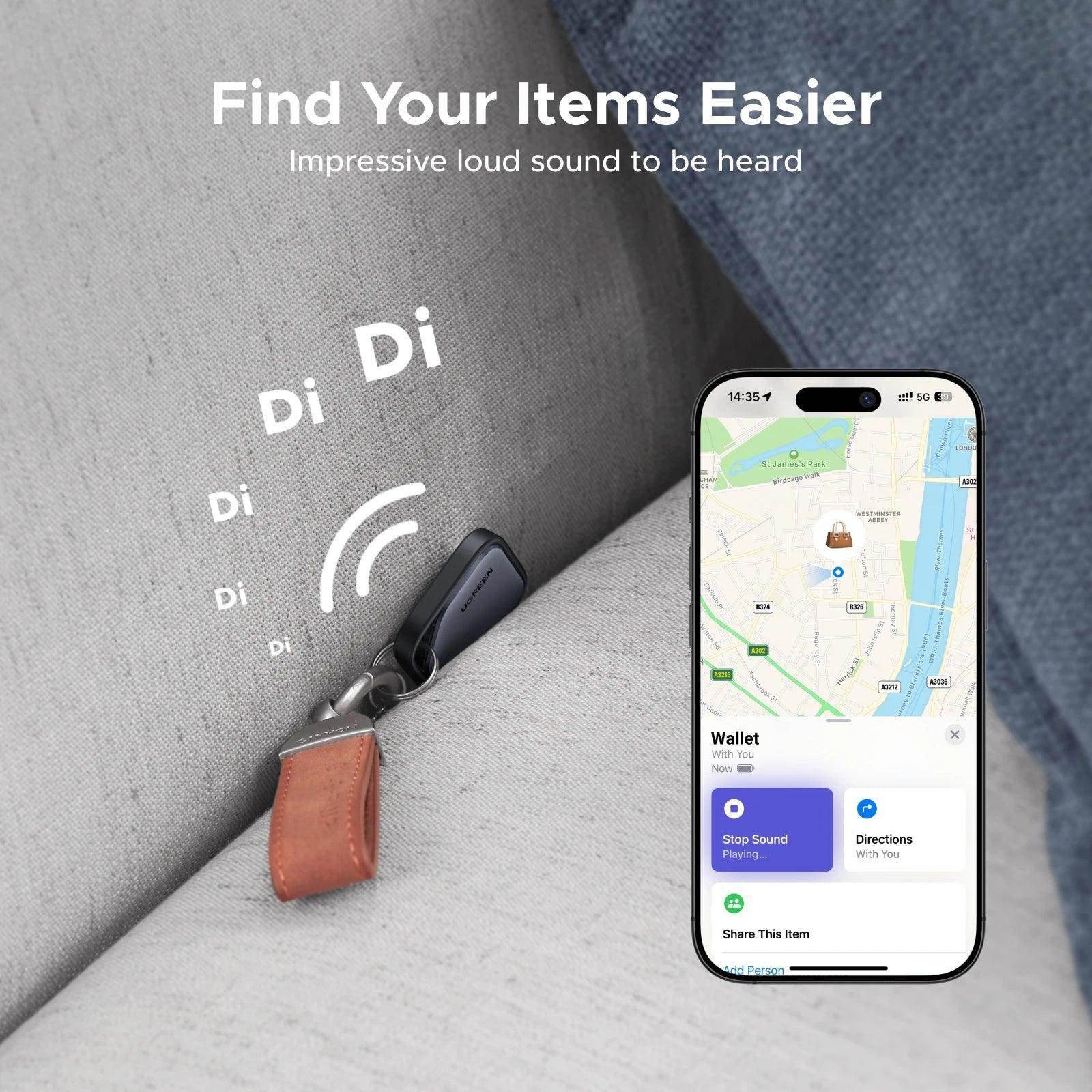 Tracker Bluetooth UGREEN Apple Find My - P12 Hub Europe
