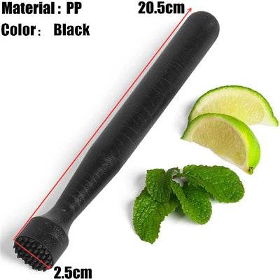 Bar Cocktail Muddler Mojito Stainless Steel Bar Mixer Barware DIY Drink Fruit Muddler Crushed Ice Barware Bar Tool - P12 Hub Europe