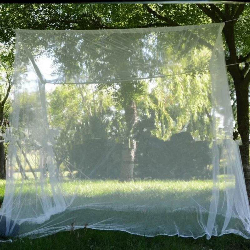 Camping Net White Mesh Portable Square Foldable Mosquito Control Mosquito Net Lightweight Outdoor Camping Tent Sleeping Summer - P12 Hub Europe