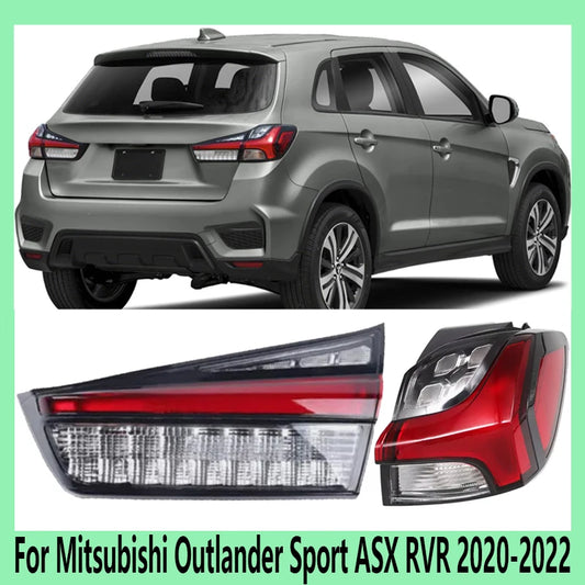 For Mitsubishi Outlander Sport ASX RVR 2020-2022 Auto Accessories LED Tail Light Assembly Turn Signal Rear Bumper Headlight