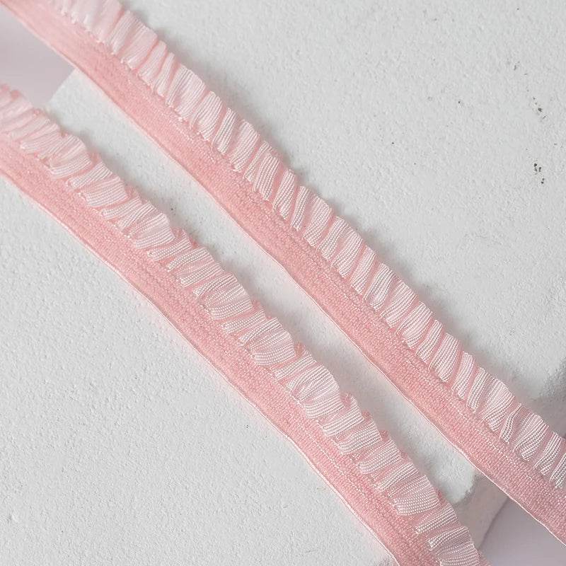 2meters Pink Lace Ribbons Trim For Party Dress Decor Fabric DIY Apparel Sewing Supplies Clothing Collar Cuff Needlework Crafts - P12 Hub Europe