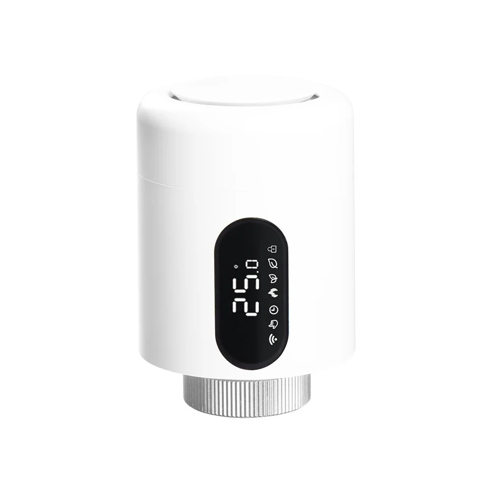 Tuya Zigbee3.0 Thermostat Radiator Actuator Smart TRV Valve Programmable Temperature Controller Works With Alexa Google Home