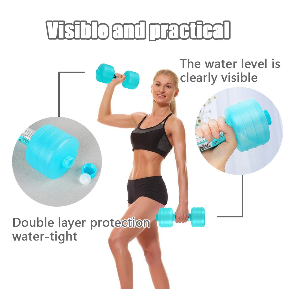 Dumbbells,Comprehensive Home Flooding Dumbbells For Fitness Aquatic  Gym Weight Loss Exercise Women Accessories