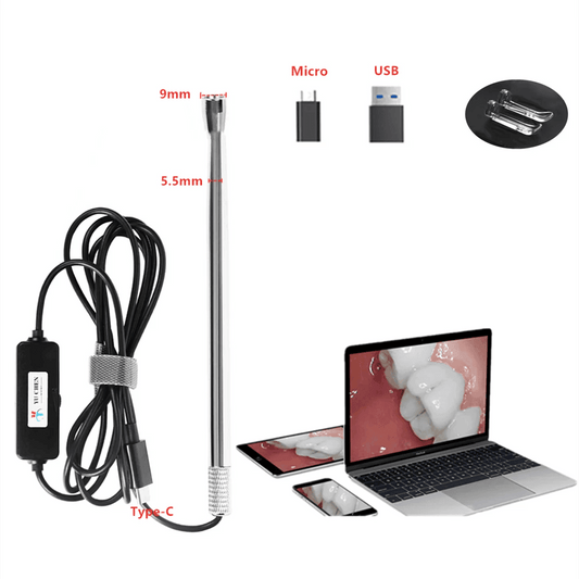 Endoscope Camera 5.5mm WiFi 720P, IP67, 6 LED, 1.5M Cable, Android/iOS - P12 Hub Europe