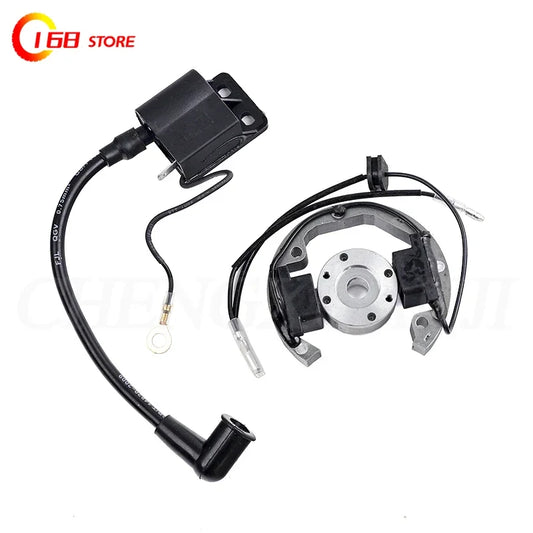 Mini Motorcycle 50cc Accessories Ignition Coil Pit Bike for 50 SX Electric and Ignition Internal Rotor Stator Magneto Gy6