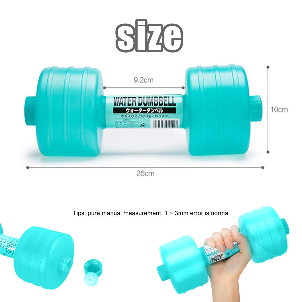 Dumbbells,Comprehensive Home Flooding Dumbbells For Fitness Aquatic  Gym Weight Loss Exercise Women Accessories