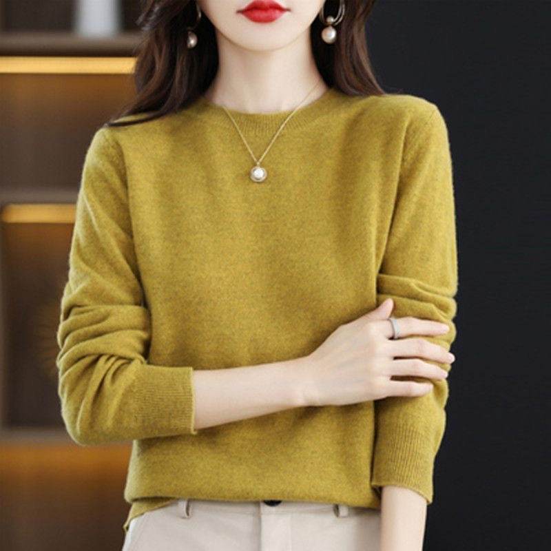Women's Basic O-Neck Sweater - P12 Hub Europe