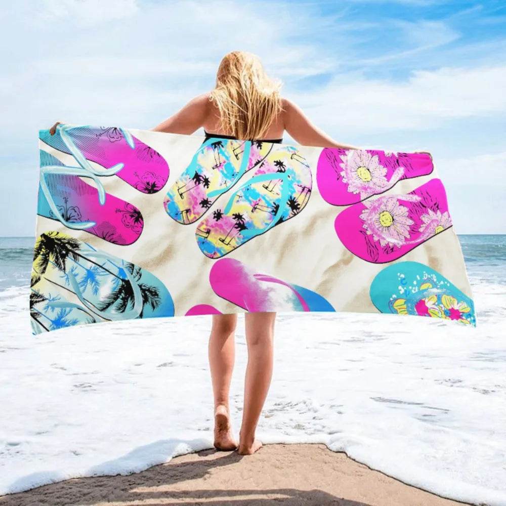 Quick Drying Microfiber Towels Beach Mat Sports Bathroom Luxury Travel Shower Towel Large Sand Free for Adults Body Dry Towels - P12 Hub Europe