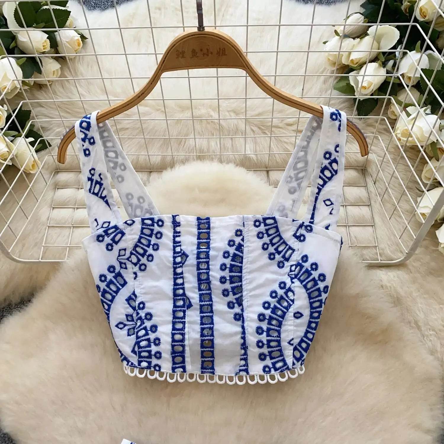 White Summer Beach Skirt Set - P12 Hub Europe