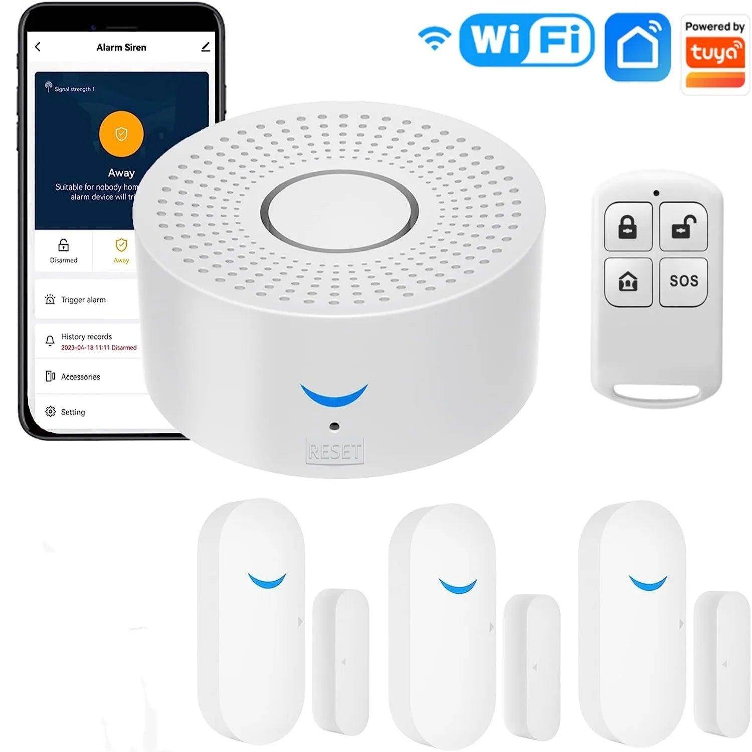 Alarm Smart Home WiFi App Controlled - P12 Hub Europe