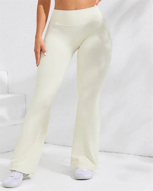 Women's High-Waist Flare Leggings - P12 Hub Europe