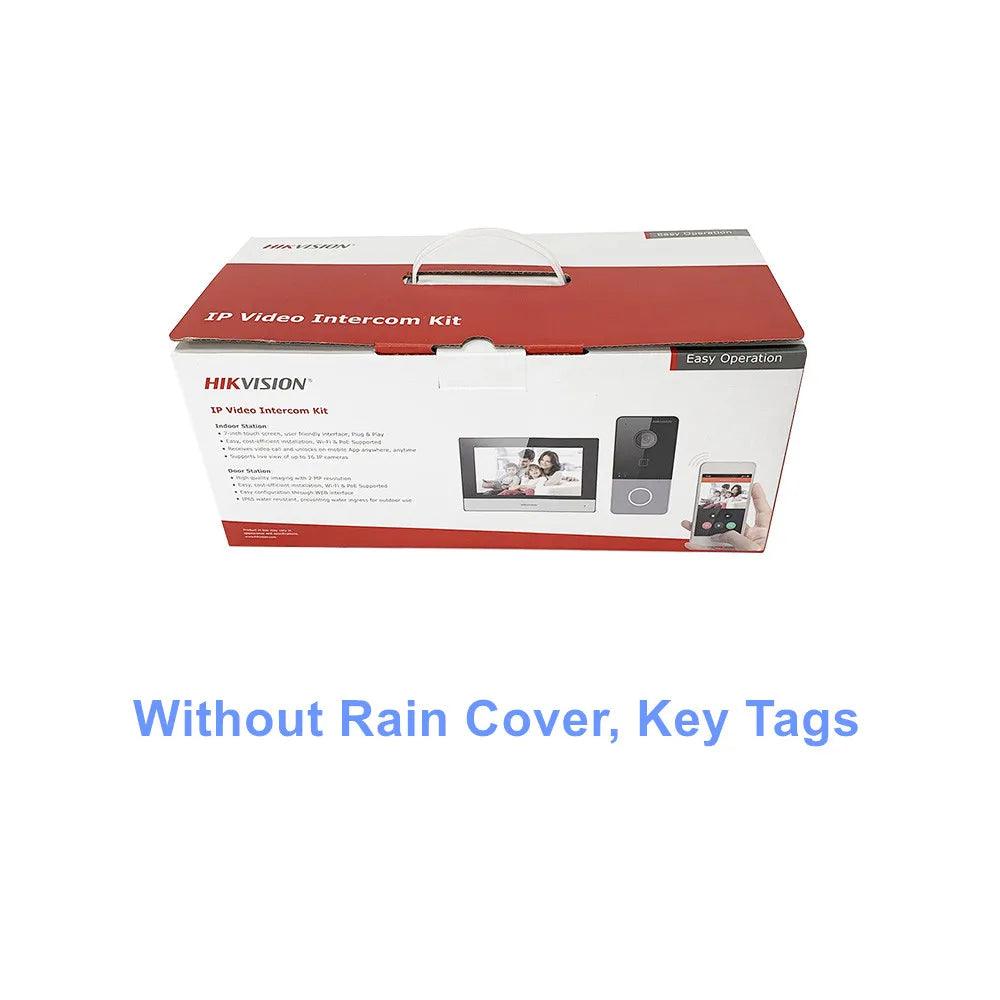 Video Intercom Hikvision IP 7" Touch, WiFi, PoE, Unlock, DMSS