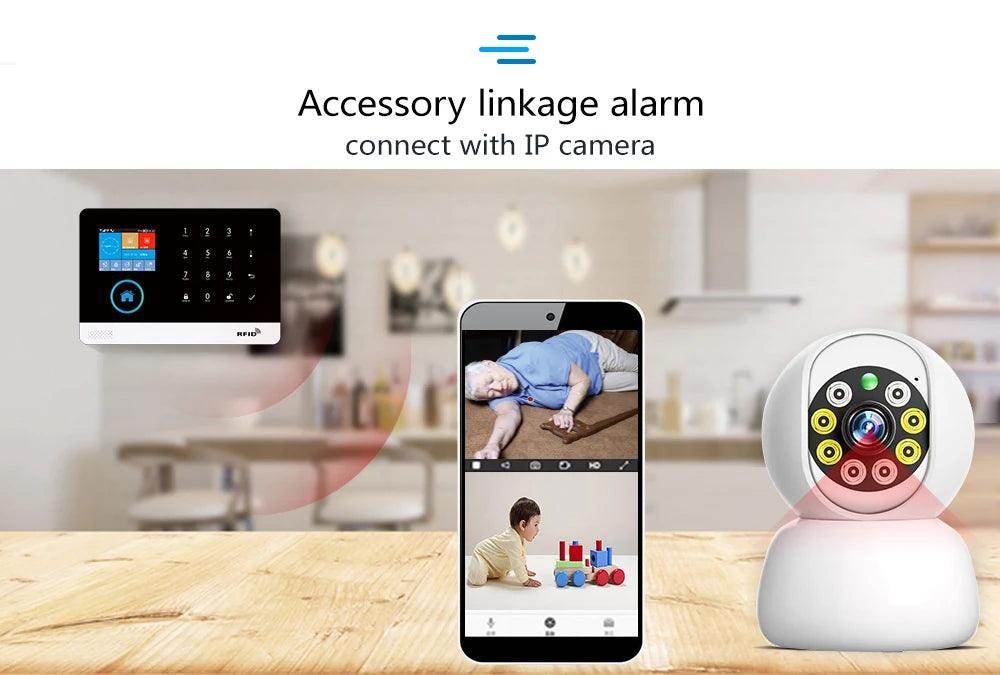 Alarm Smart Tuya WiFi 4G Home - P12 Hub Europe