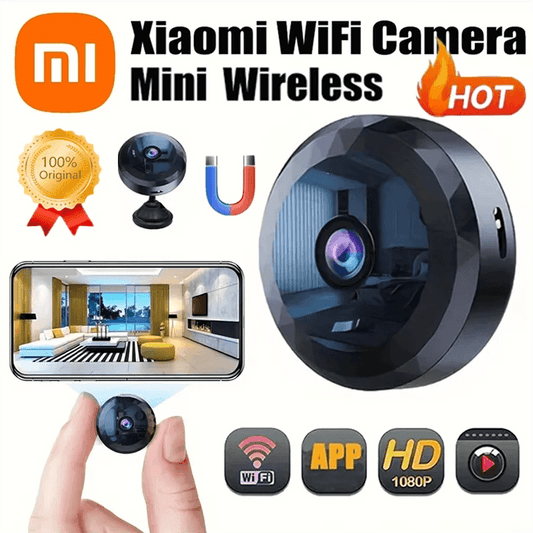 Mini WiFi Camera Xiaomi A11 1080P, Battery, Motion Detect - P12 Hub Europe