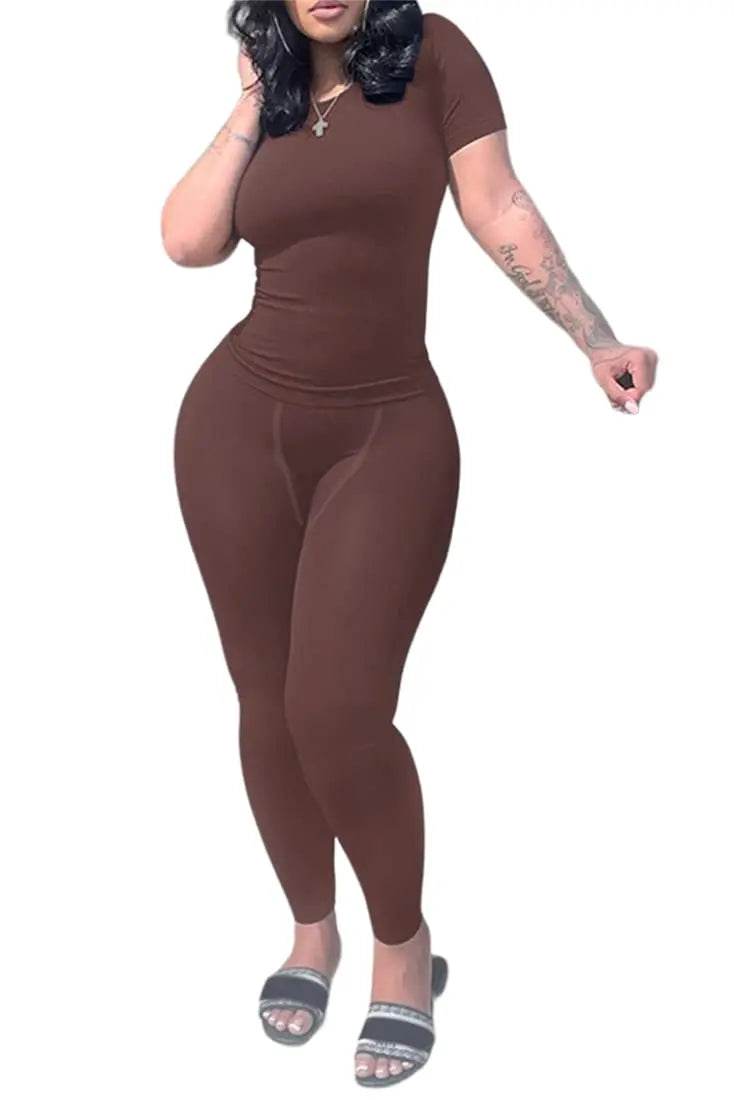 Ribbed Summer Lounge Shorts Set - P12 Hub Europe