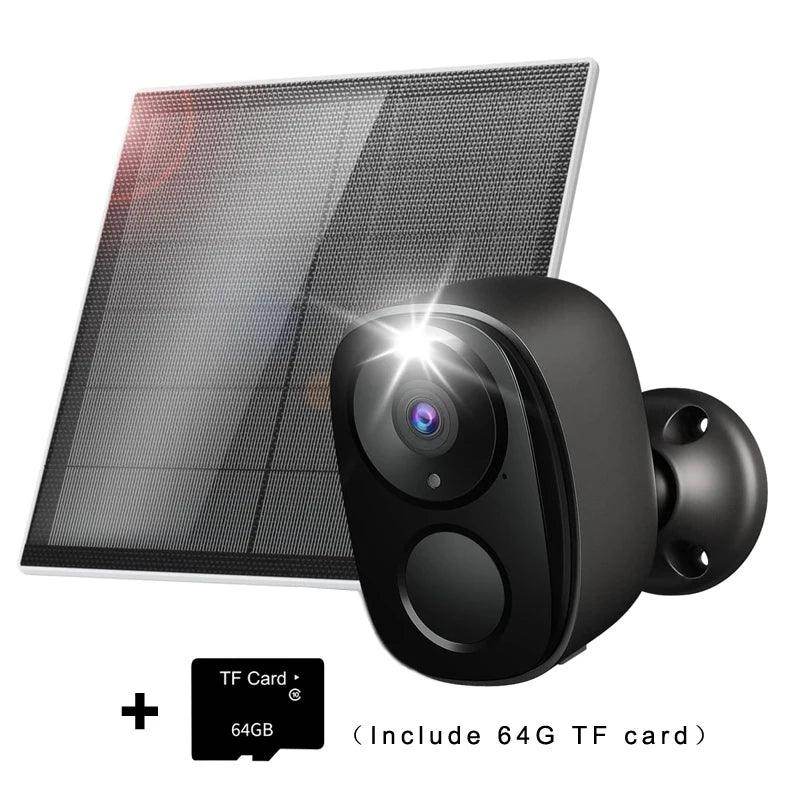 Outdoor Camera 2K Battery AI Motion, Siren, Color Night - P12 Hub Europe