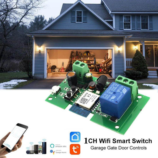 Garage Door Opener Smart Switch Works with Alexa - P12 Hub Europe
