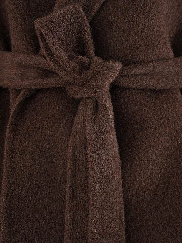 Fox Fur Wool Coat - P12 Hub Europe