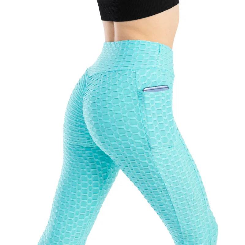 Women's Pocketed Bubble Leggings - P12 Hub Europe