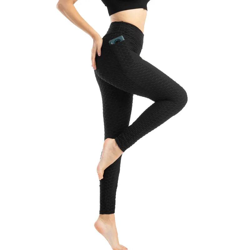 Women's Pocketed Bubble Leggings - P12 Hub Europe