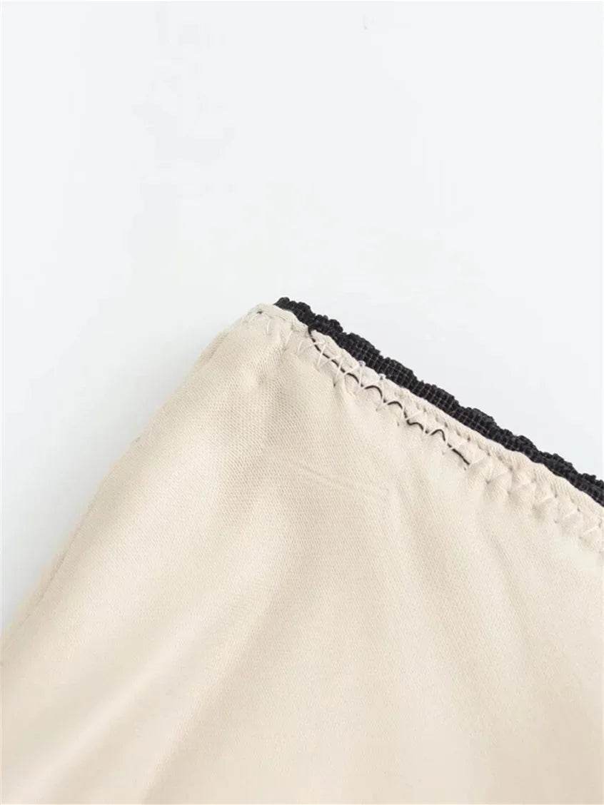 Spring Satin Bow Skirt - P12 Hub Europe