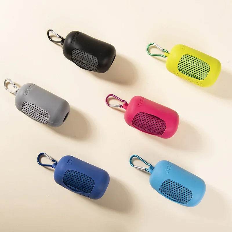 Cooling Ice Towel Cold Sports Towel Outdoor Microfiber Quick Drying Sports Fitness Cool Towel Camping Wiping Sweat Sports Towel - P12 Hub Europe