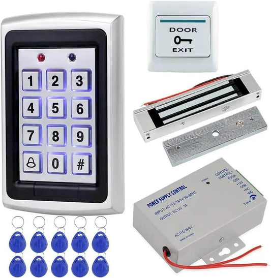 RFID Access Control Kit | Keypad, 180KG Lock, Power Supply - P12 Hub Europe